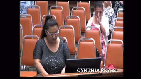 August 9, 2021 CCIS School Board Meeting - Cynthia Reyes