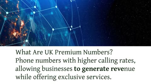 Maximise Revenue with Premium Rate Numbers