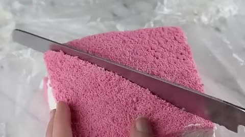 Strawberry sandwiches/ Pink Fruit