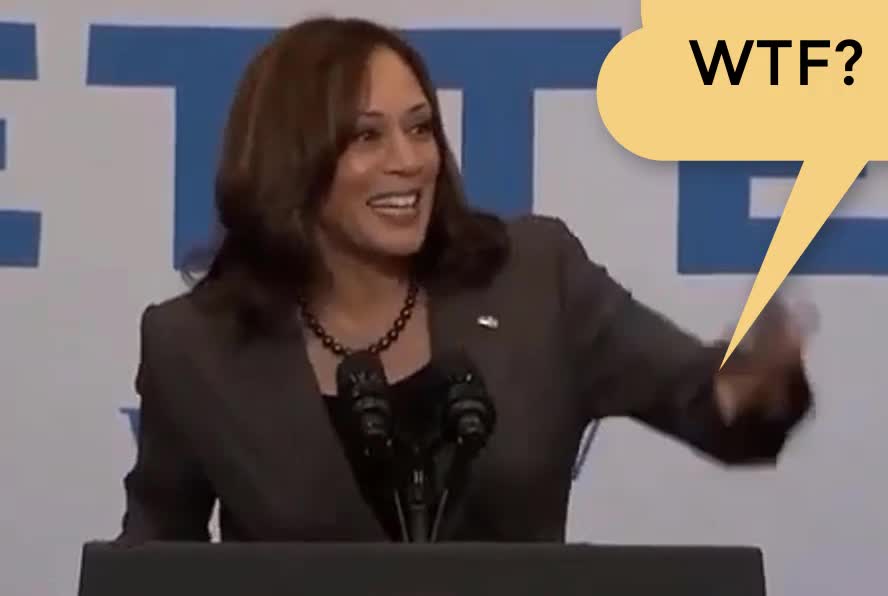 Kamala Harris and Her Flapping Arms - Is She on Drugs?