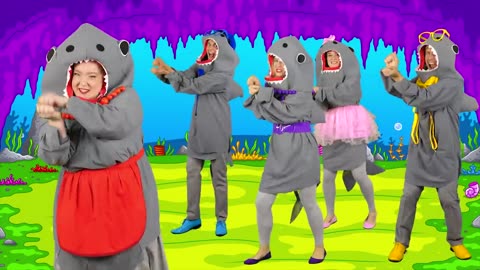 Baby Shark | Kids Songs and Nursery Rhymes | Animal Songs from Bounce Patrol