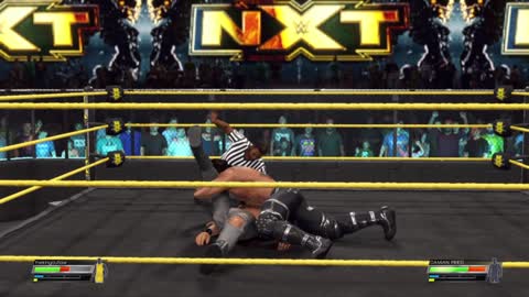 wwe2k22 myrise 175, King outlaw vs Damien Priest