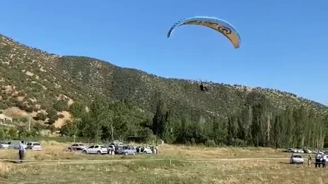 We went paragliding