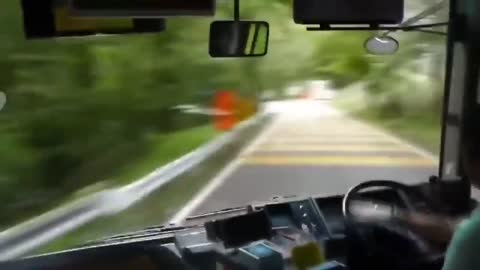Bus driver has no chill