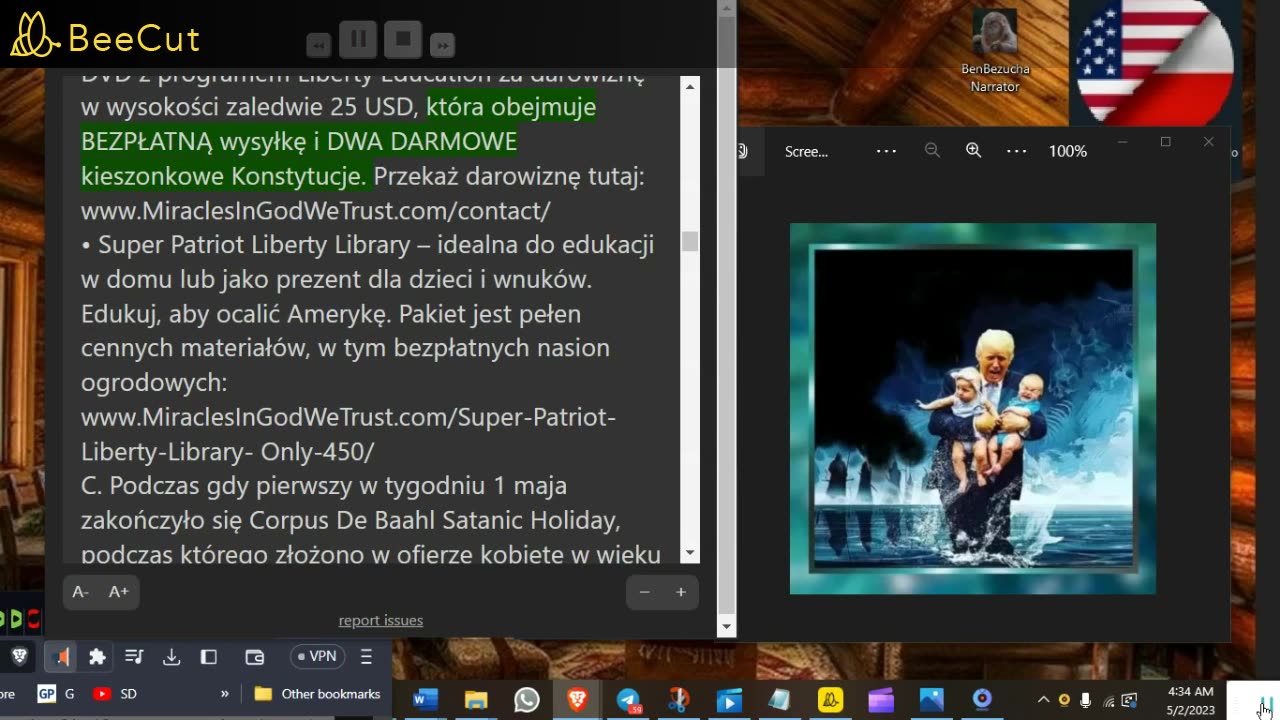 🔴Republika przywrócona przez GCR: Aktualizacja od wt. 2 maja 2023 r 🔴 Judy Byington