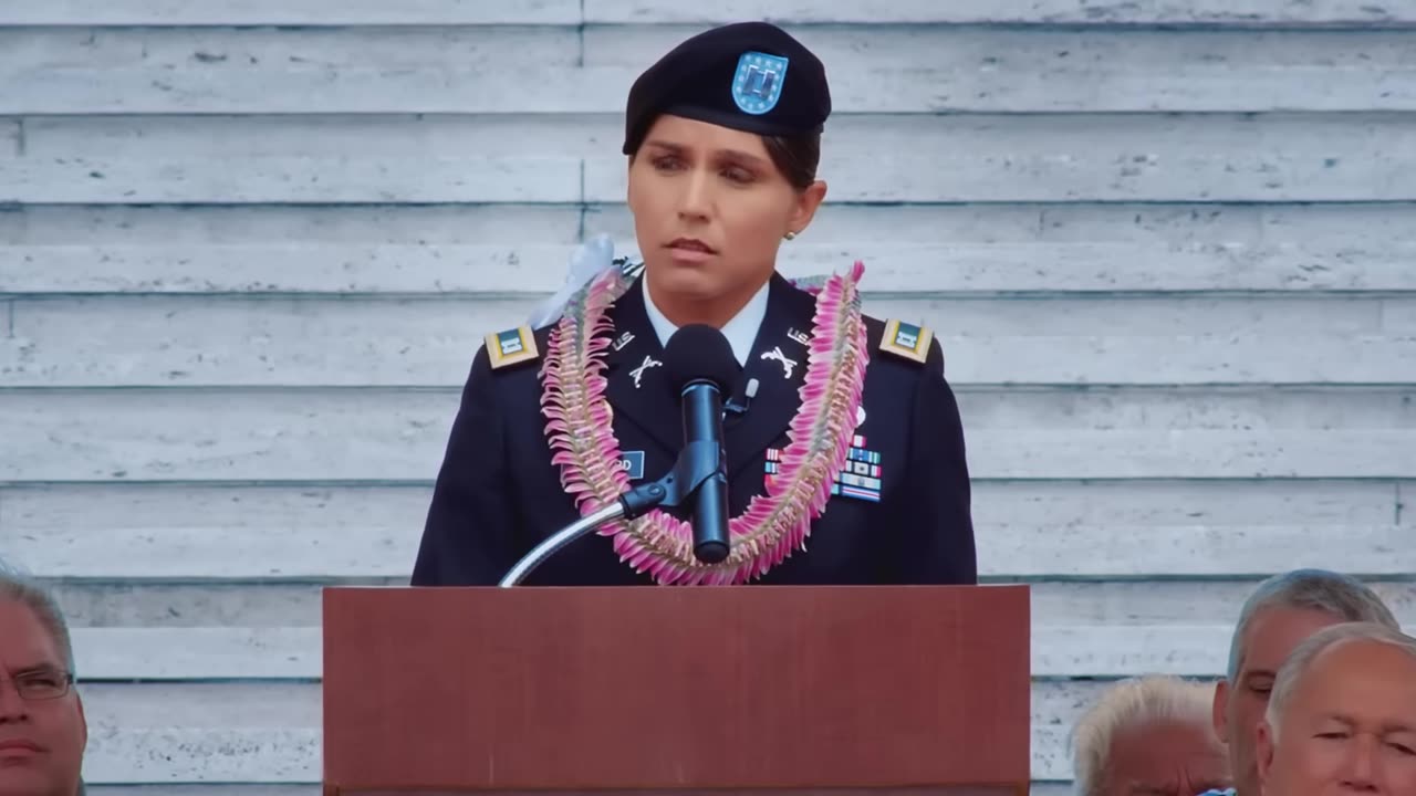 LT. COL TULSI GABBARD This is the actual way to honor our veterans