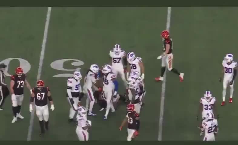 SCARY New Clip Shows NFL Player Damar Hamlin Collapsing Midgame