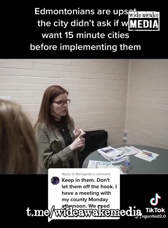 Plans for a 15 Minute City. Edmonton Citizen Irate at City Officials Deciding Without Permission