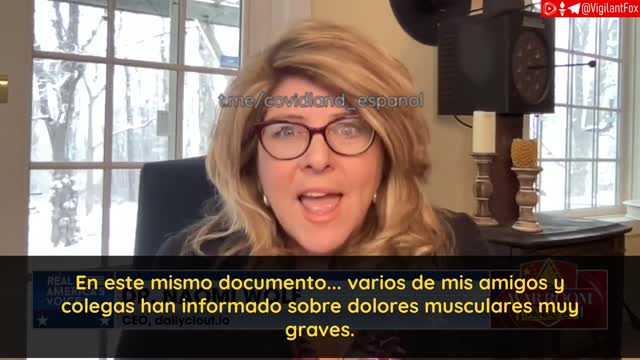 La Dra. Naomi Wolf hallazgos importantes de los documentos de Pfizer