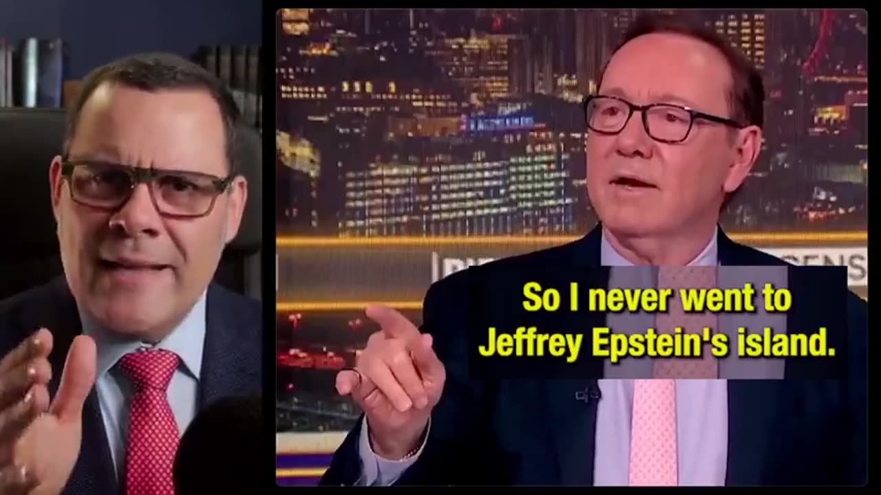 KEVIN SPACEY IS HIDING SOMETHING 🏝🔞 ABOUT JEFFREY EPSTEIN