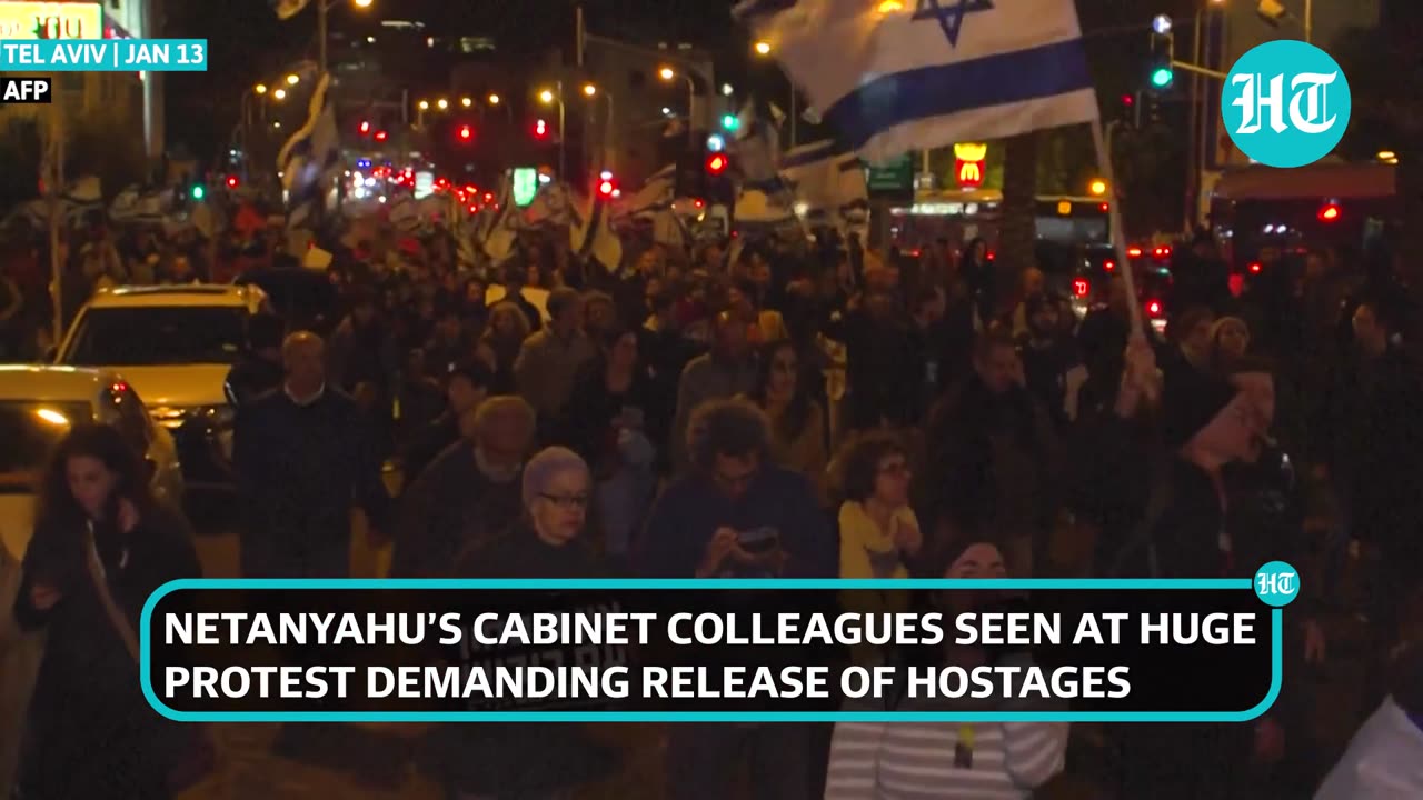 Israeli Ministers Leave Meet, Join Protest: Open Revolt Against Netanyahu Over War, Hostage Crisis?