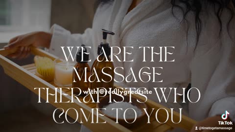 Time To Get A Massage