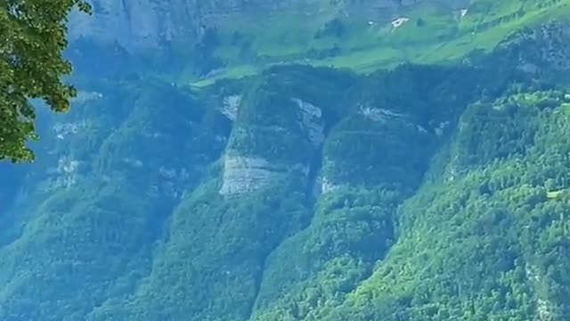 Swiss road with amasing natural views!