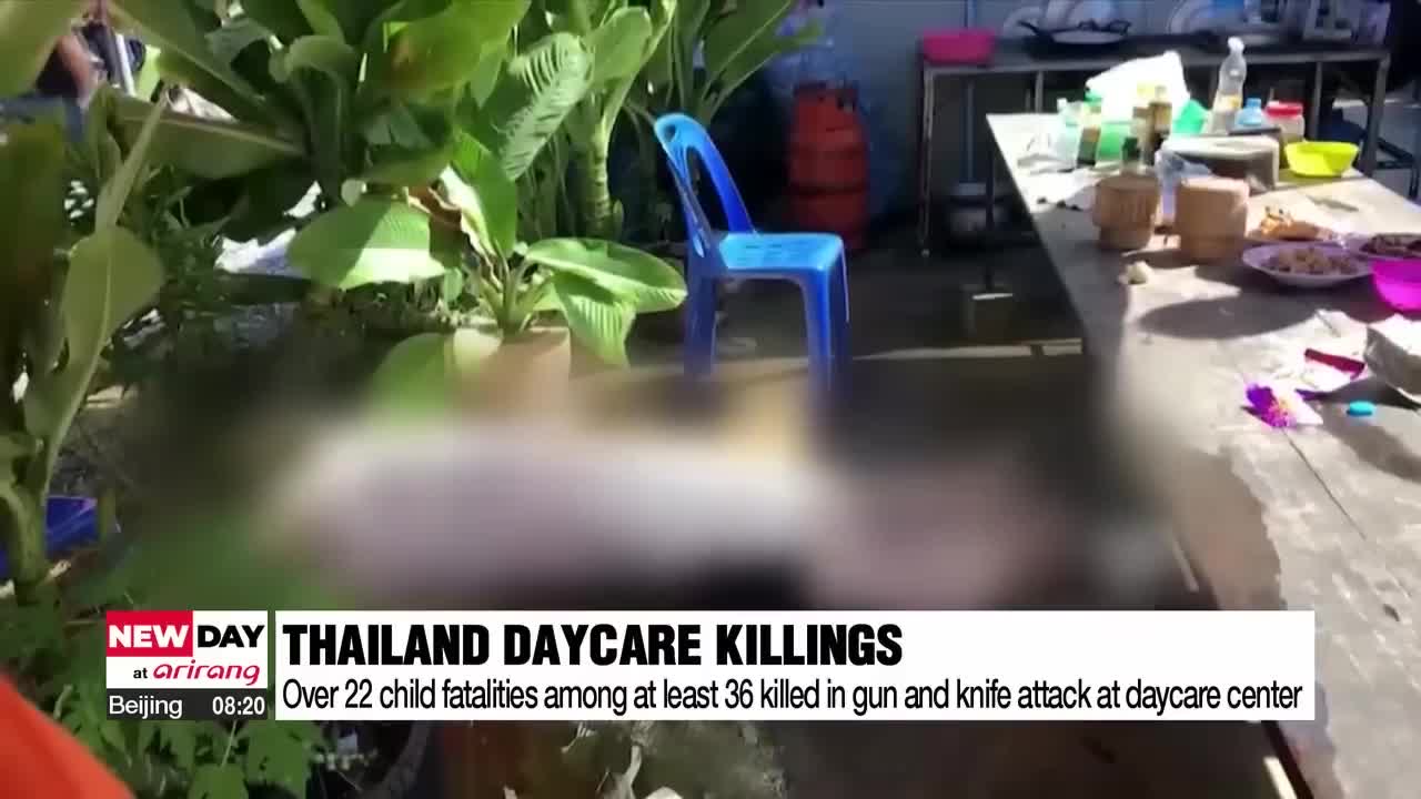 At least 36 killed in Thailand gun and knife attack at daycare center