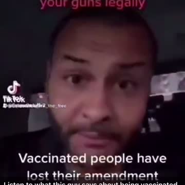 Vaccinated People have LOST their Constitutional Rights.