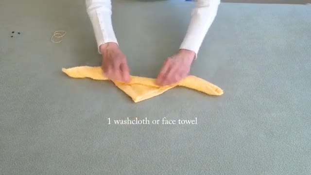 Towel Art Folding | How to Make Towel Duck & Duckling | Towel origami | Towel Animal Swan |