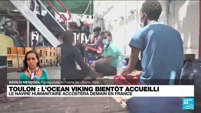 La France accueille l'Ocean Viking et suspend le transfert de 3 500 réfugiés actuellement en Italie