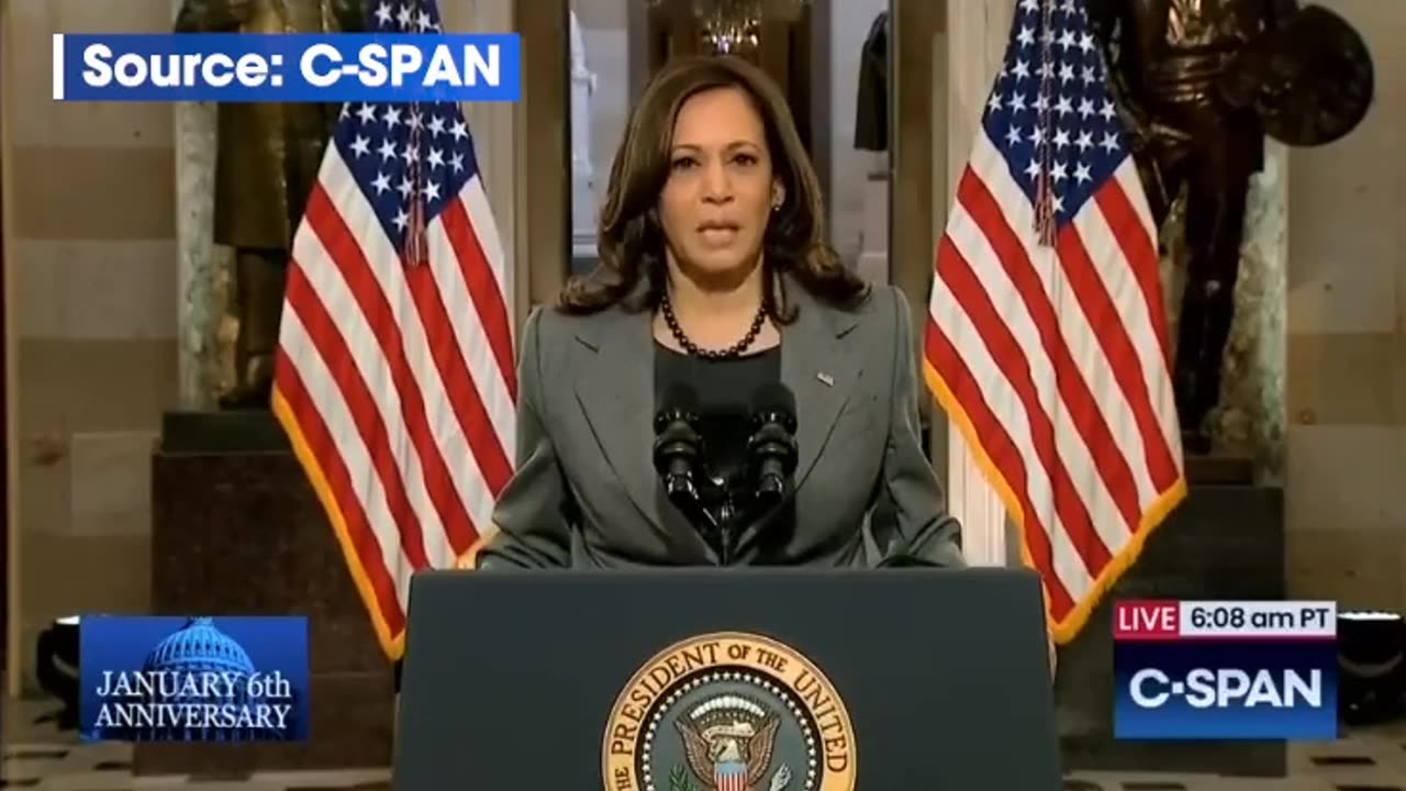 That one time Kamala Harris compared J6 to 9/11 and Pearl Harbor...