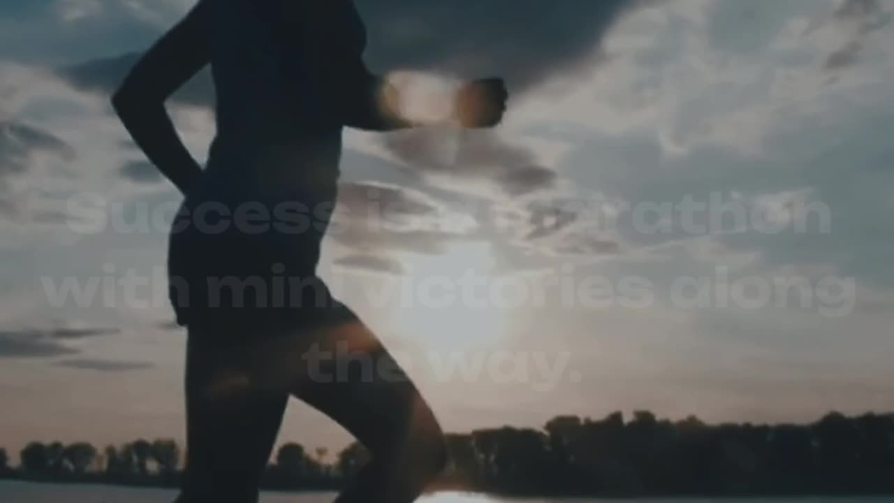 Success Is a Marathon Motivational Video
