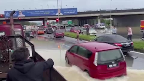 Flooding in Gresik, Indonesia