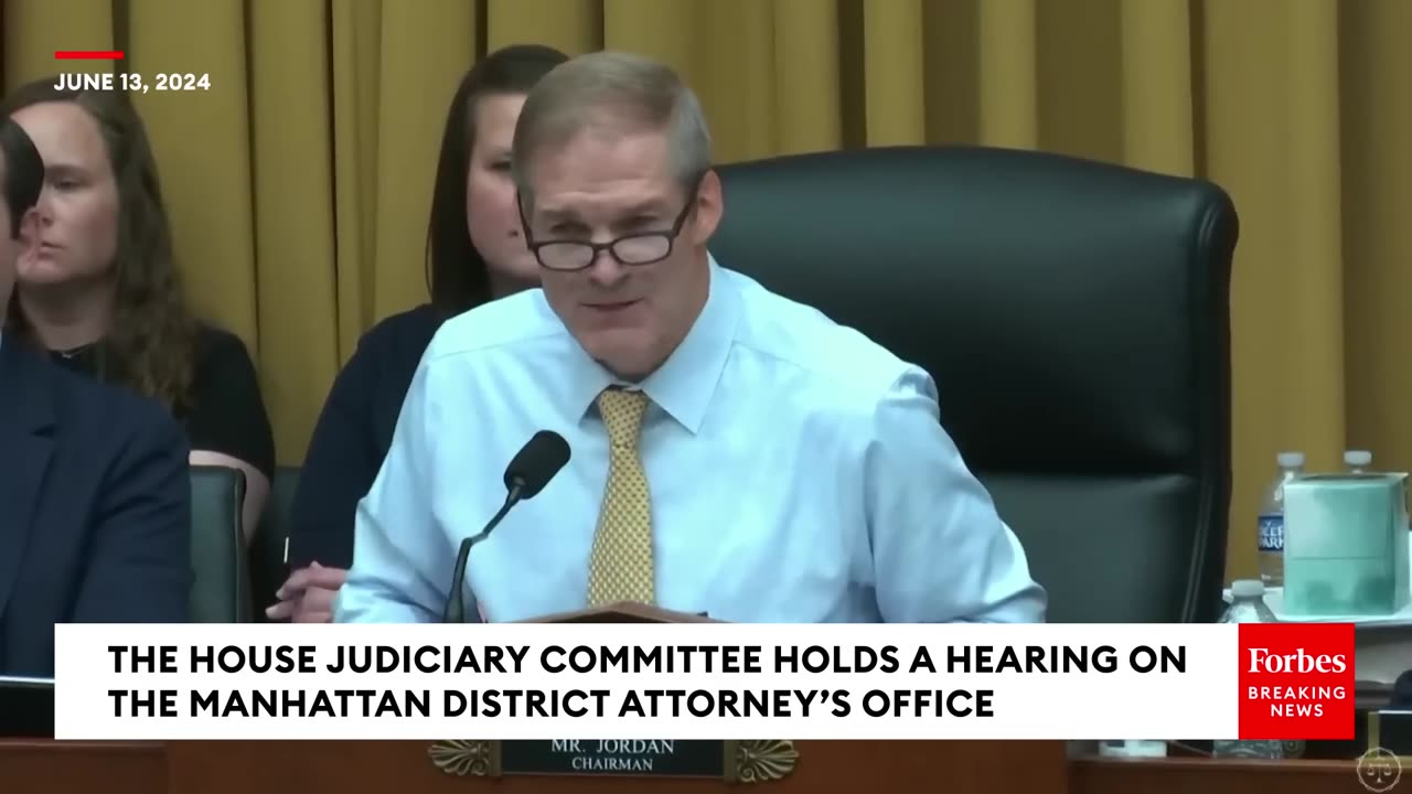 Jim Jordan Outlines His Issues With Bragg Prosecution Of Donald Trump