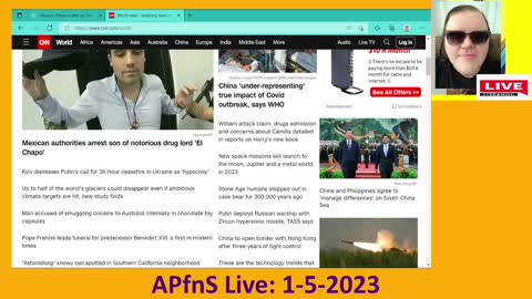 01-05-2023 APfnS Recorded Live! Still No Speaker!