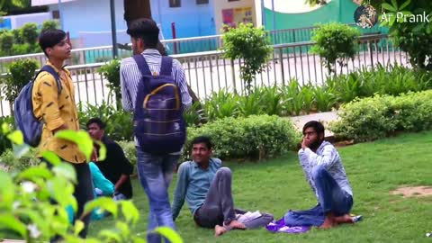 Fake Gun Prank In Public Unique Style _ Prank In India _ Ar Prank