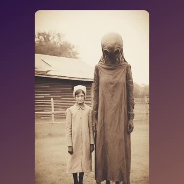 Incredible fact of alien-looking people in a hidden location in the United States