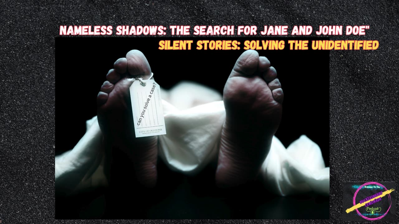 Nameless Shadows The Search for Jane and John Doe