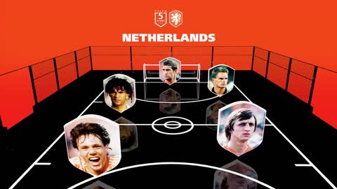 Netherlands' Best Ever 5-A-Side Team FIFA World Cup