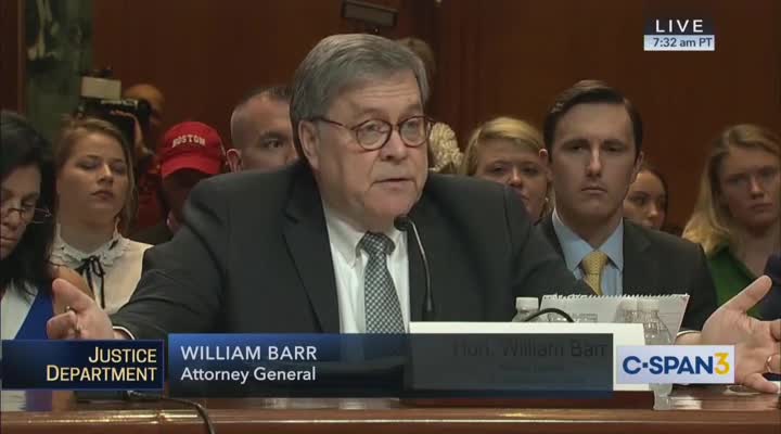 AG Barr believes 'spying did occur' on Trump 2016 campaign