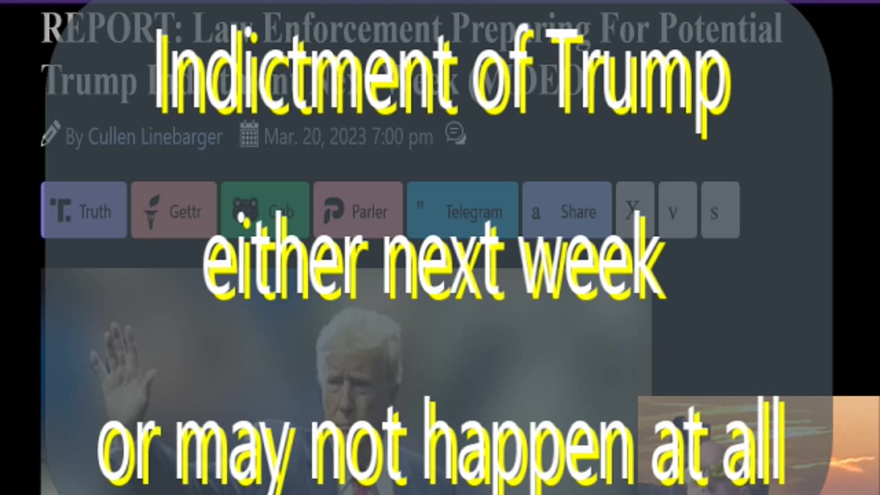 Ep 118 Indictment of Trump may not happen at all & more