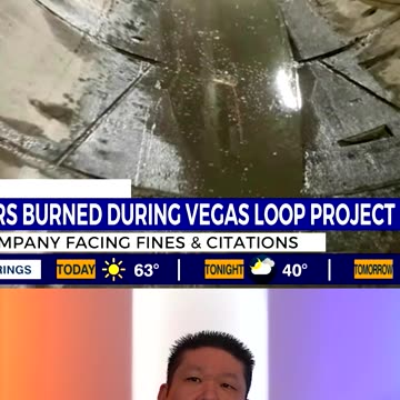 Elon's Vegas Tunnel Project Causing Chemical Burns