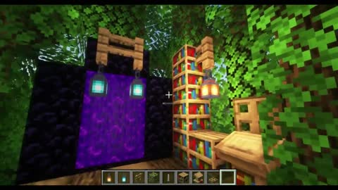 Fairy nether portal entrance!