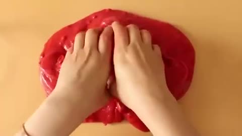 Making slime with piping bags! most satisfying slime vedio