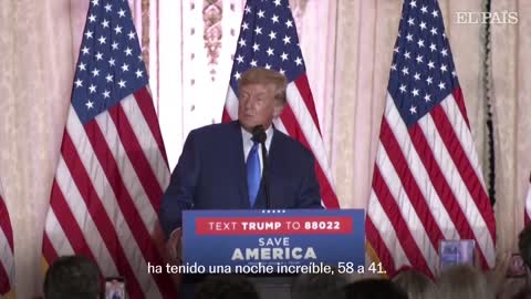 Trump: "Los resultados han sido increíbles"