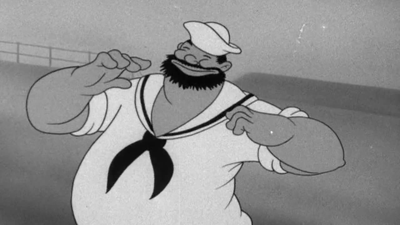 Popeye the Sailor - 1942x05 - Olive Oyl and Water Don't Mix