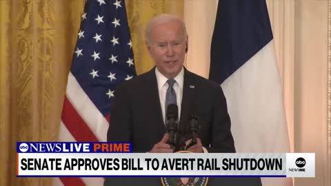 SENATE APPROVES BILL TO AVERT RAIL SHUTDOWN