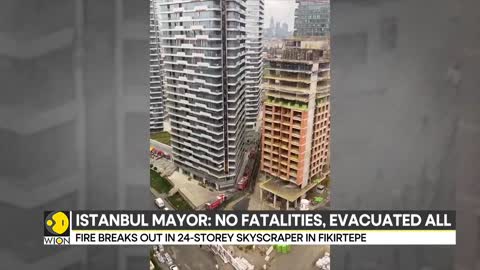 Istanbul: Fire breaks out in 24-storey skyscraper | Latest News