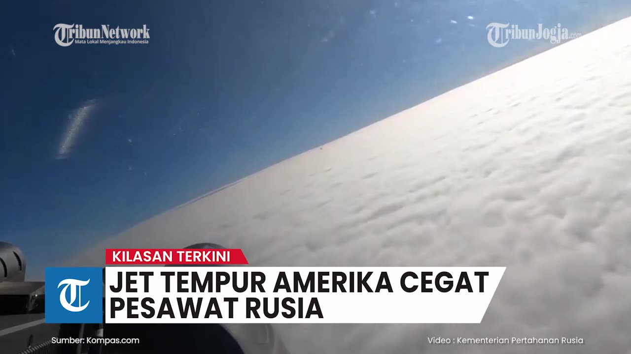 🔴 KILASAN TERKINI : Jet Tempur Amerika Cegat Pesawat Rusia