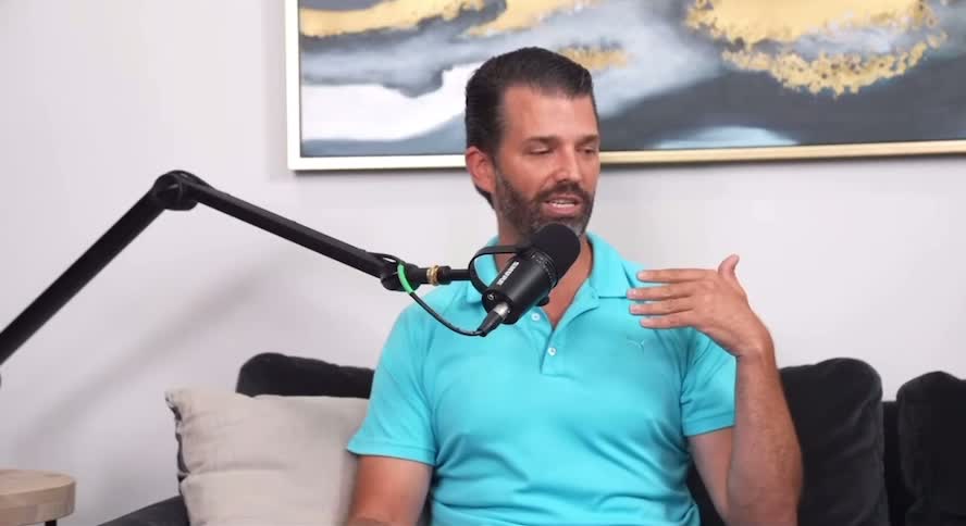 Donald Trump Jr. Says He's AGAINST Vaccine Mandates or Vaccine Passports