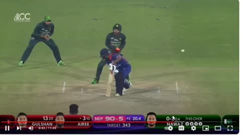 PAKISTAN VS NEPAL ASIA CUP PART 2