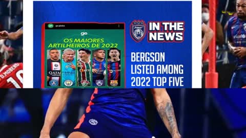 Media Brazil Samakan Bergson Da Silva Setaraf Mbappe , Erling Haaland - Pemain Terhebat JDT