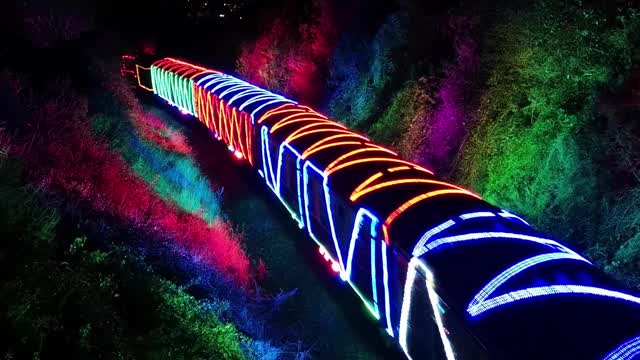 Christmas Train of Lights