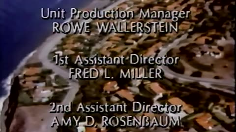 April 2, 1987 - Eric Halvorson Voiceover Over End Credits of 'Dynasty'