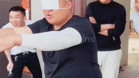 The Blindfolded Coconut Challenge: The Ultimate Test of Skill and Coordination