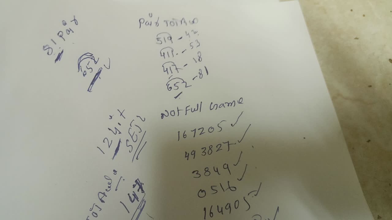 Thailottrey fainalgame 16-3-2023 only 12 hit sets