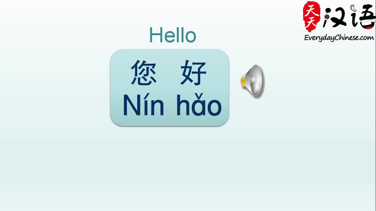 How to say Hello