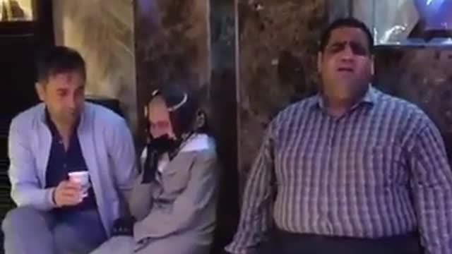 Saleh, the popular blind man singing a beautiful song