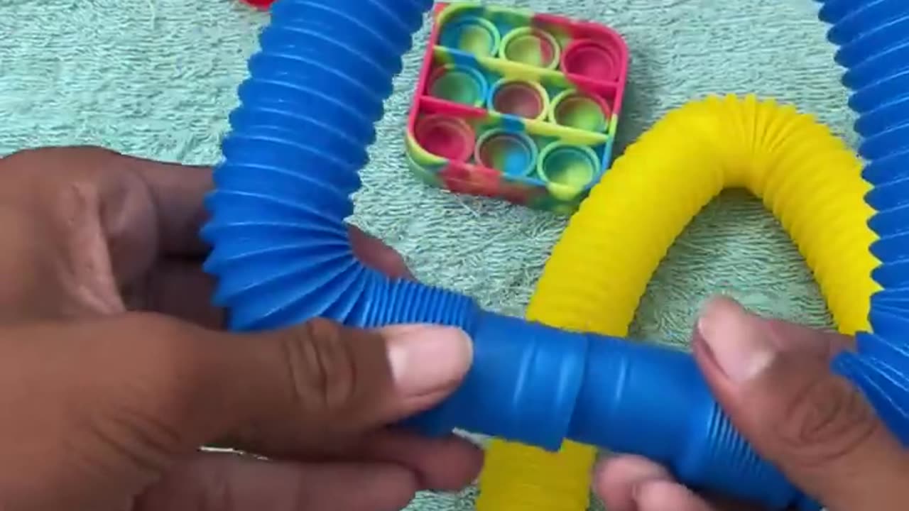 So Wow !! 🤩 Pop Tube Pop It Satisfying